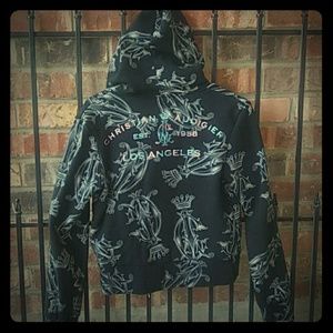 Christian Audigiar reverseable hoodie